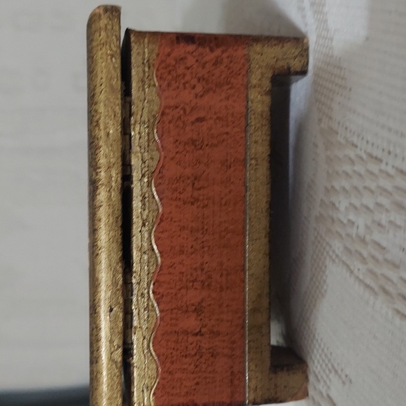 Botticelli Noble Woman Lady Vintage trinket Jewelry Wooden box - Picture 7 of 16